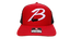 "B" Red/Black Trucker Hat